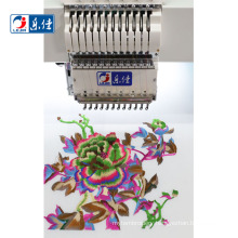 24 heads high speed same as brother computerized flat embroidery machine with price